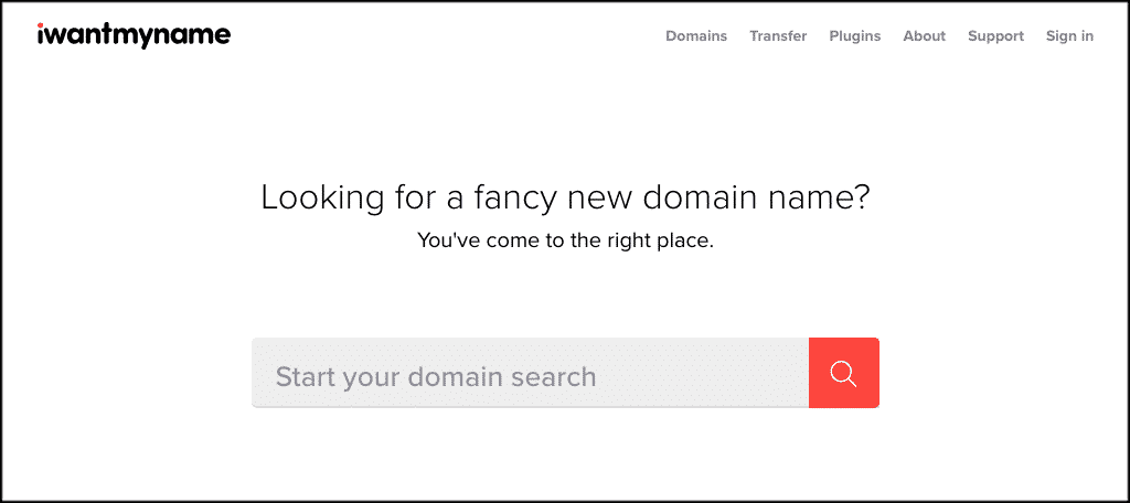 I want my name domain name generator tool