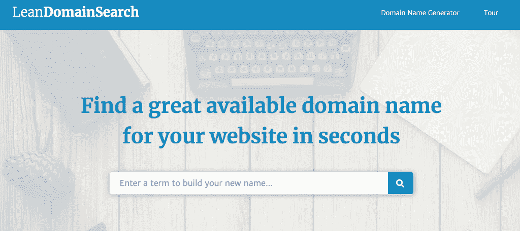Lean domain search domain name generator tool