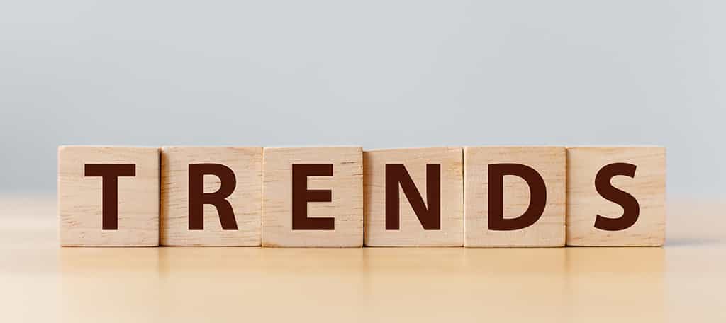 Use top trends by google