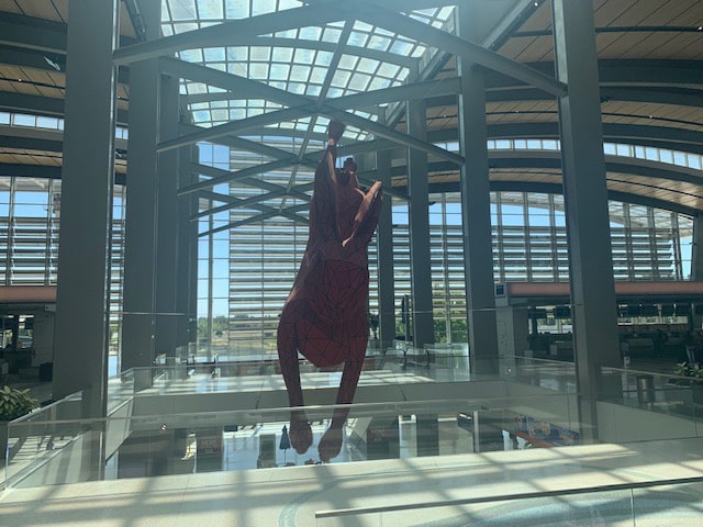 Sacramento Airport Statue