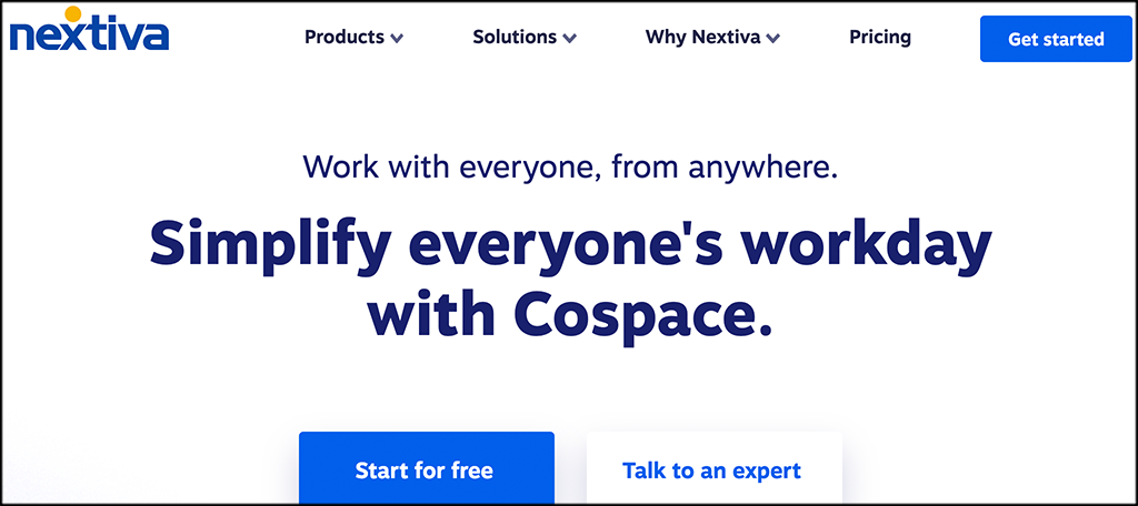 Nextiva online collaboration software