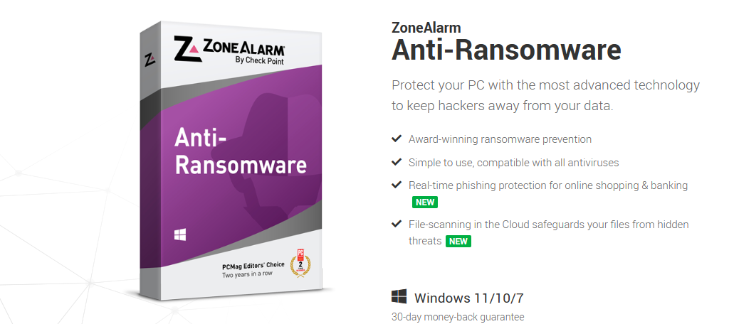 Check Point ZoneAlarm Anti-Ransomware Review