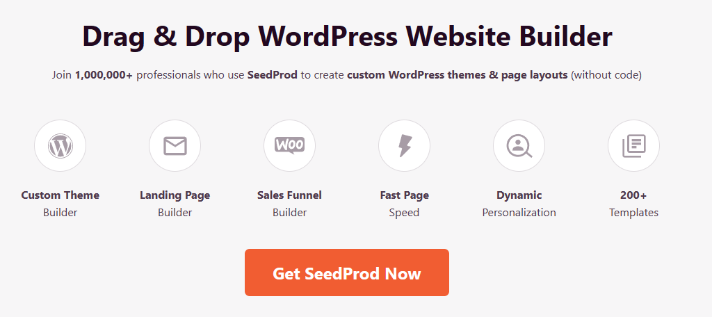 SeedProd is one of the best WordPress themes