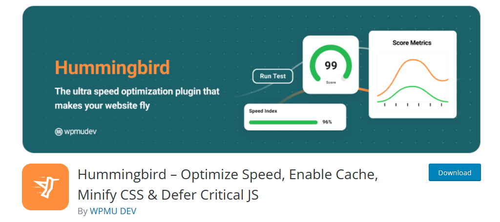 Hummingbird is one of the best caching plugins for WordPress