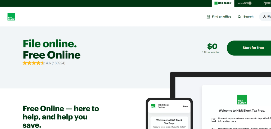 h&r block mobile tax app