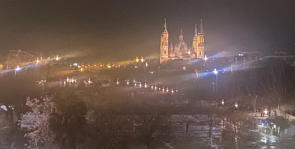 Cathedral View of Zaragoza