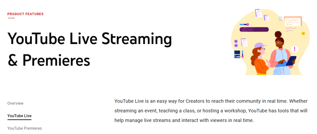 YouTube Live WordPress webinar app