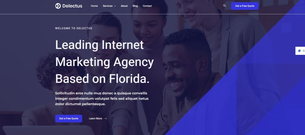 Astra digital marketing theme WordPress