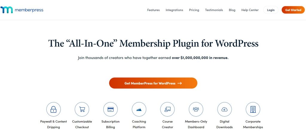 Memberpress WordPress user registration plugin