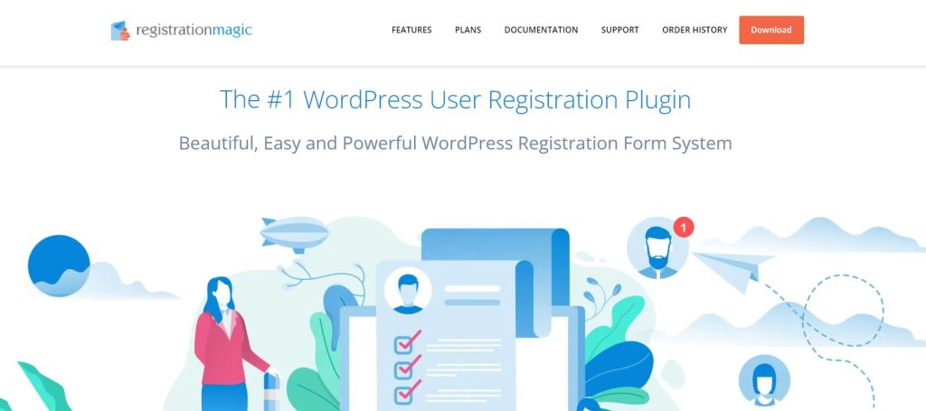 RegistrationMagic WordPress user registration plugin