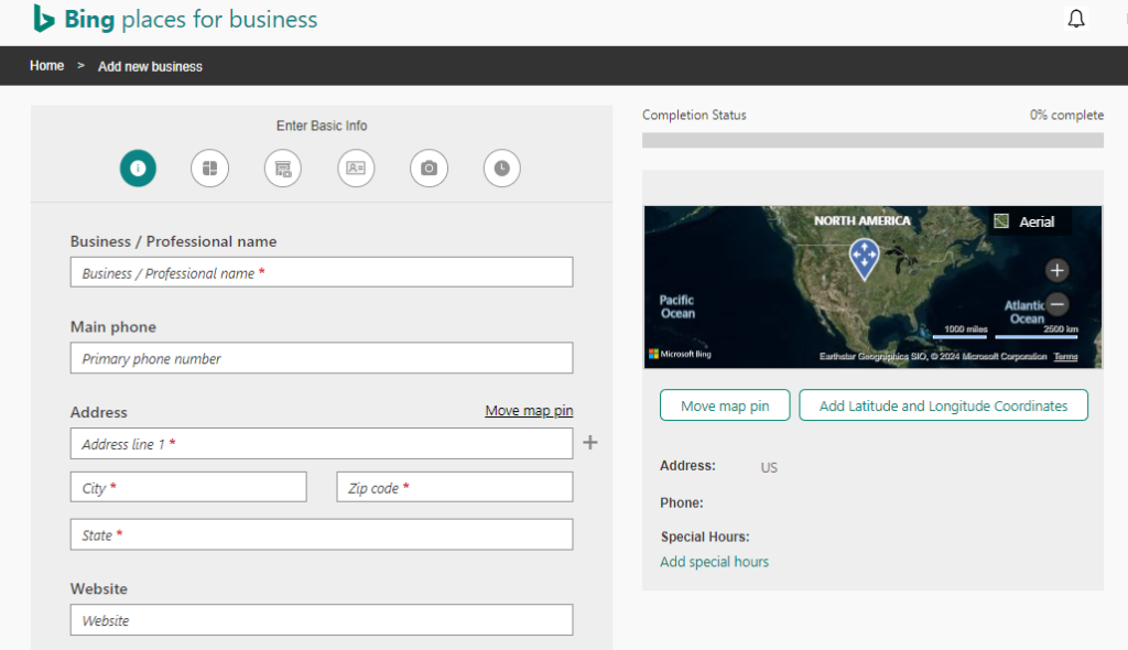 Bing Places for Business 4