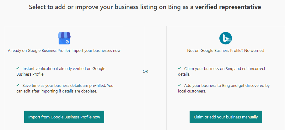 Bing Places for Business 2