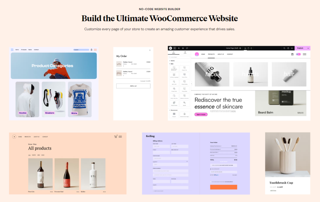 Woocommerce builder