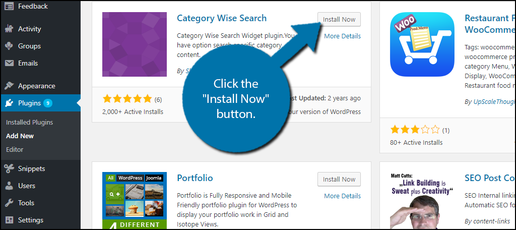 How to Search in Categories in WordPress - GreenGeeks