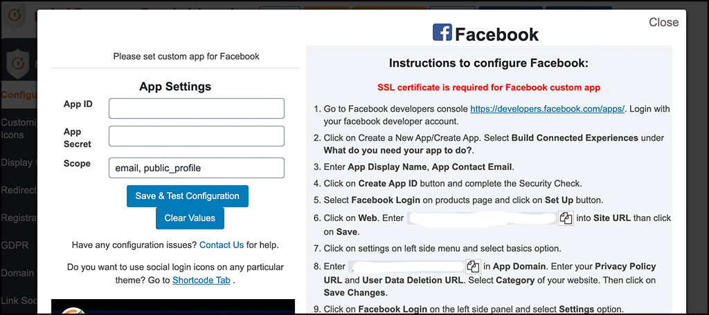 How to add Facebook App Login to Your WordPress Website - UsersWP