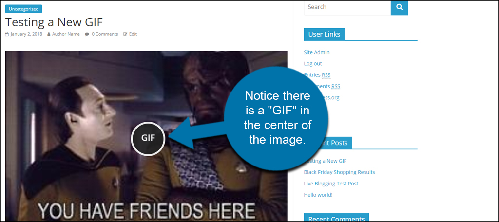 How to Load Animated GIFs with a Click in WordPress - GreenGeeks