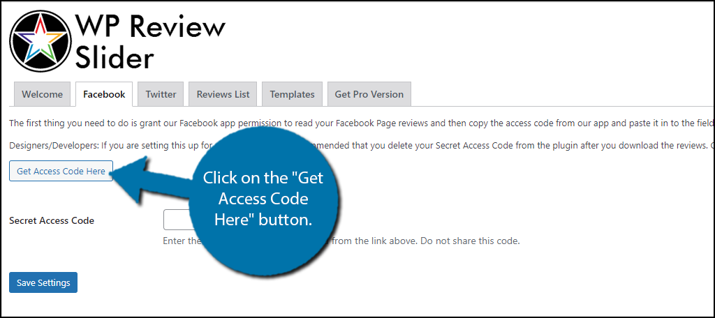 Get Access Code Here