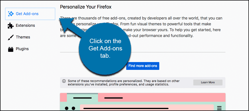Using the Firefox Tabulator Extension