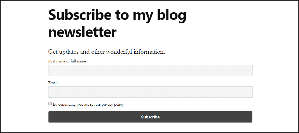 Jetpack Newsletter - Send your blog posts as a Newsletter