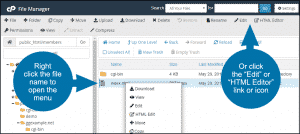 cpanel file manager download all files