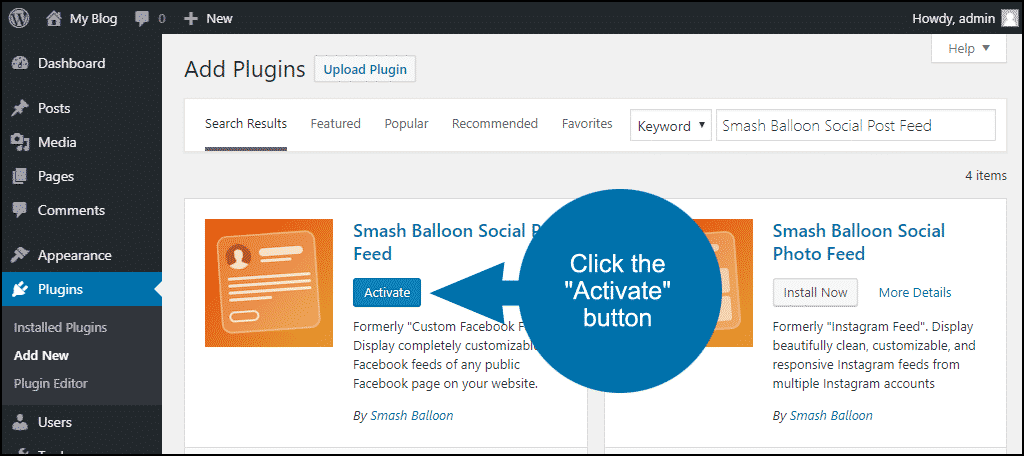 Smash Balloon Social Post Feed – Plugin de feeds sociais