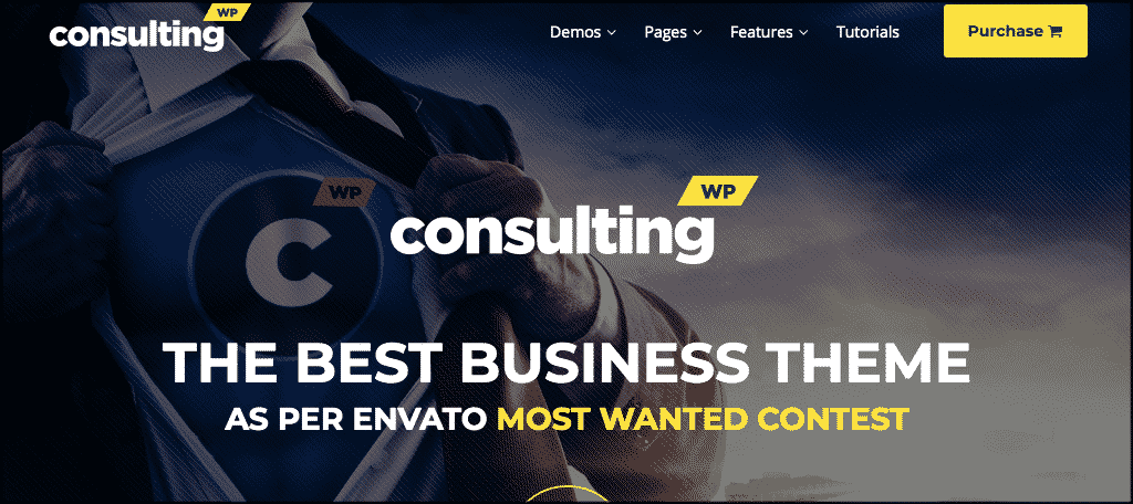 Consulting theme to set up a business blog