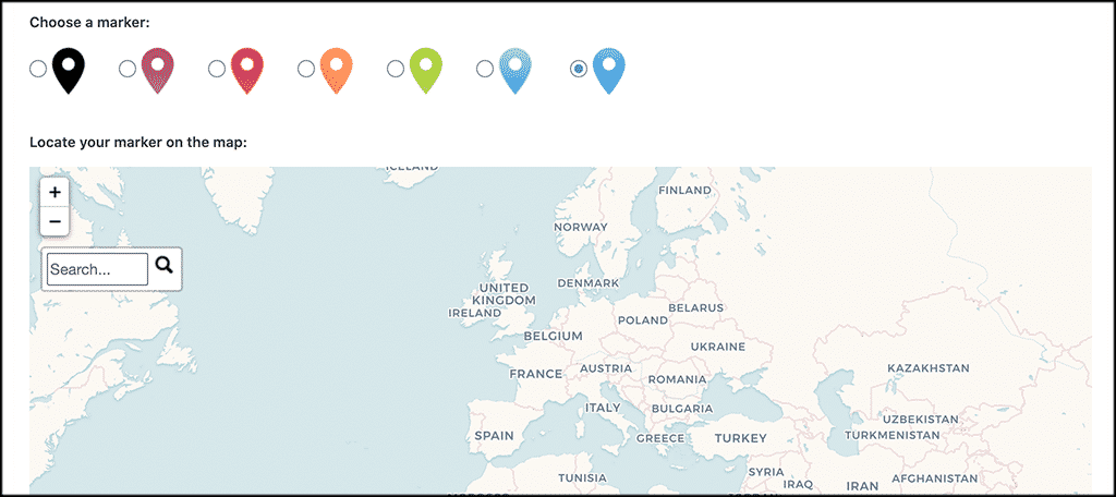 WordPress Travel Map Plugin (CMMRM) - Adding Route Locations Markers -  CreativeMinds Products Documentation