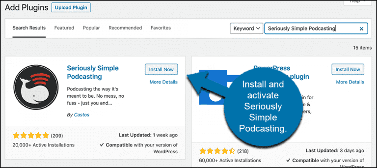 How To Use Seriously Simple Podcasting With WordPress - GreenGeeks