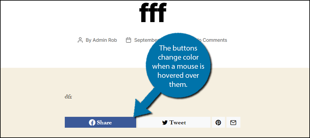 Social Buttons