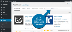webp converter for media plugin