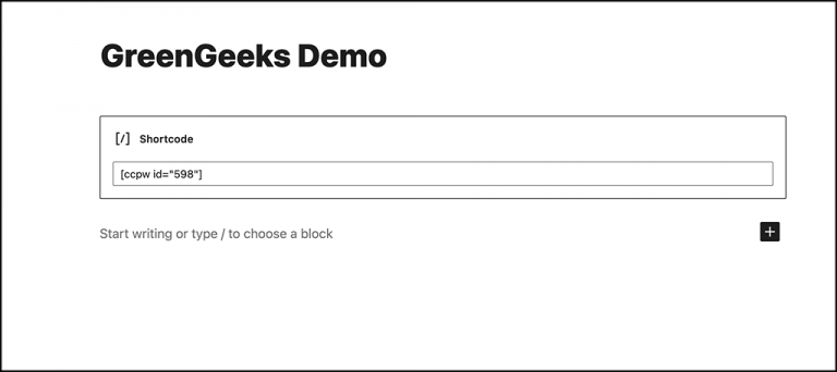 How To Add A Ticker With Cryptocurrency Widgets In WordPress - GreenGeeks