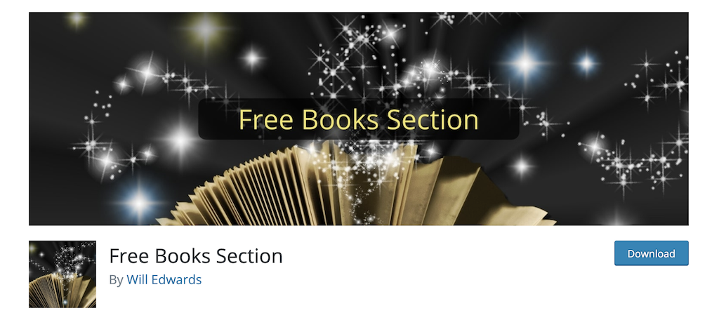 Free Books Section plugin