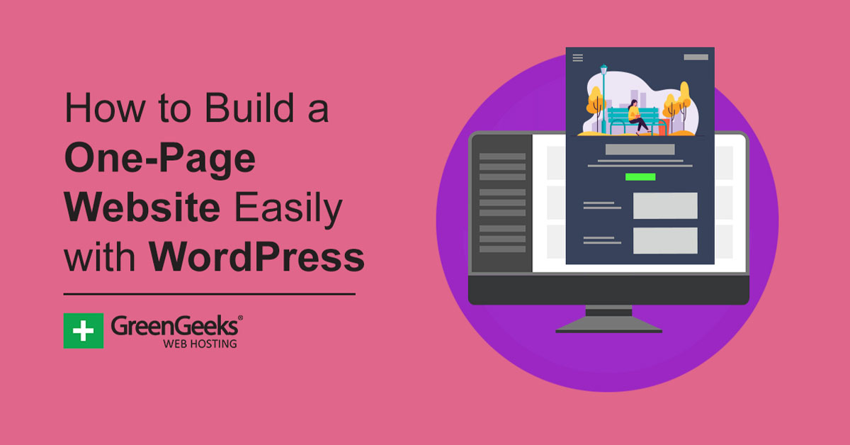How To Build A One Page Website Easily With WordPress