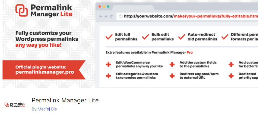 Permalink Manager Lite