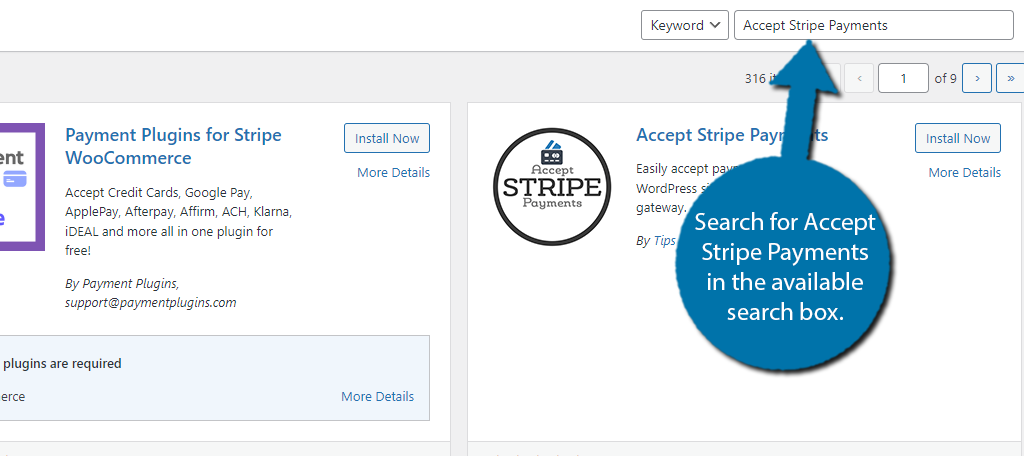 Accept Stripe Payments