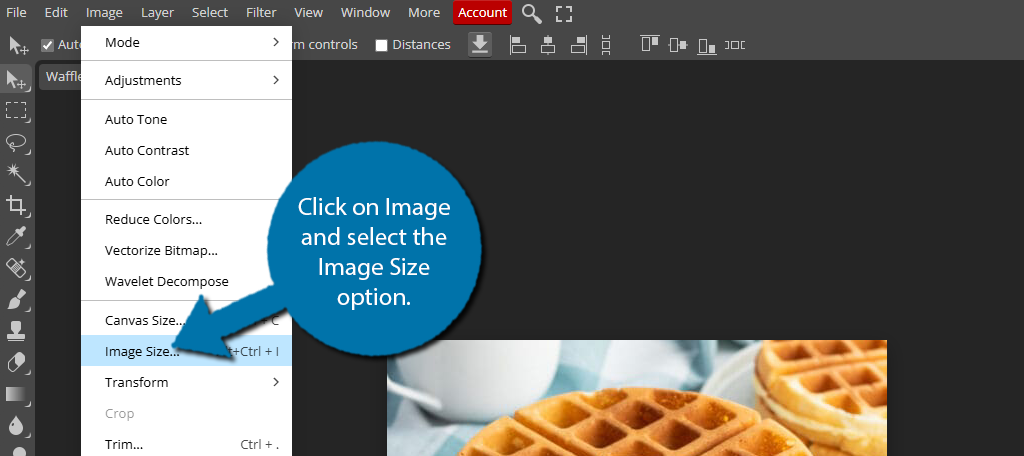 Select Image Size to enlarge pictures for WordPress