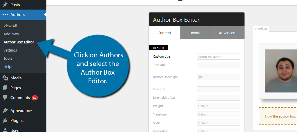 Author Box Editor for Molongui