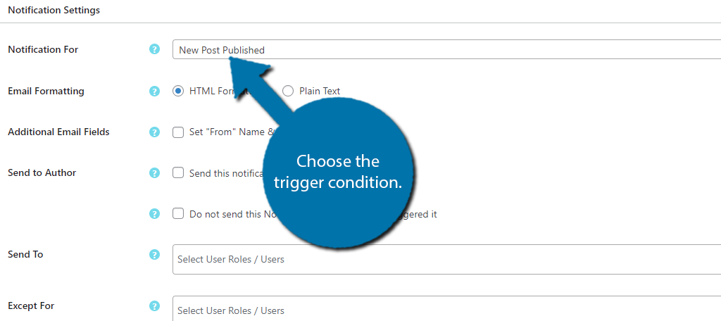 Trigger Condition