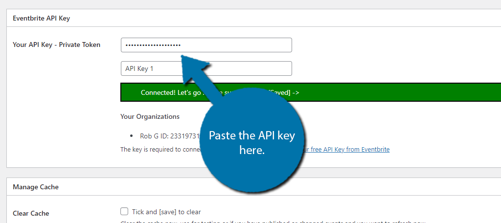 Eventbrite API Key