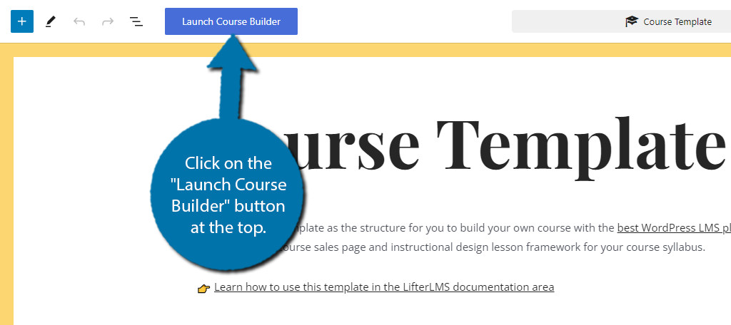 Launch Course Builder