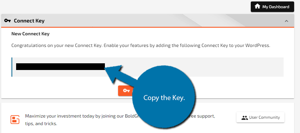 Copy the Key